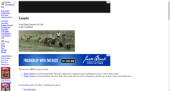 Desktop Screenshot of goats4h.com